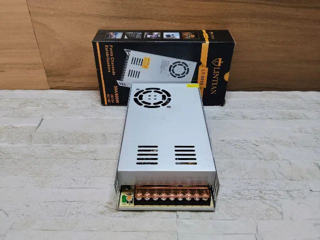 Fonte Chaveada 12v 50a Bivolt 600w - Foto 2