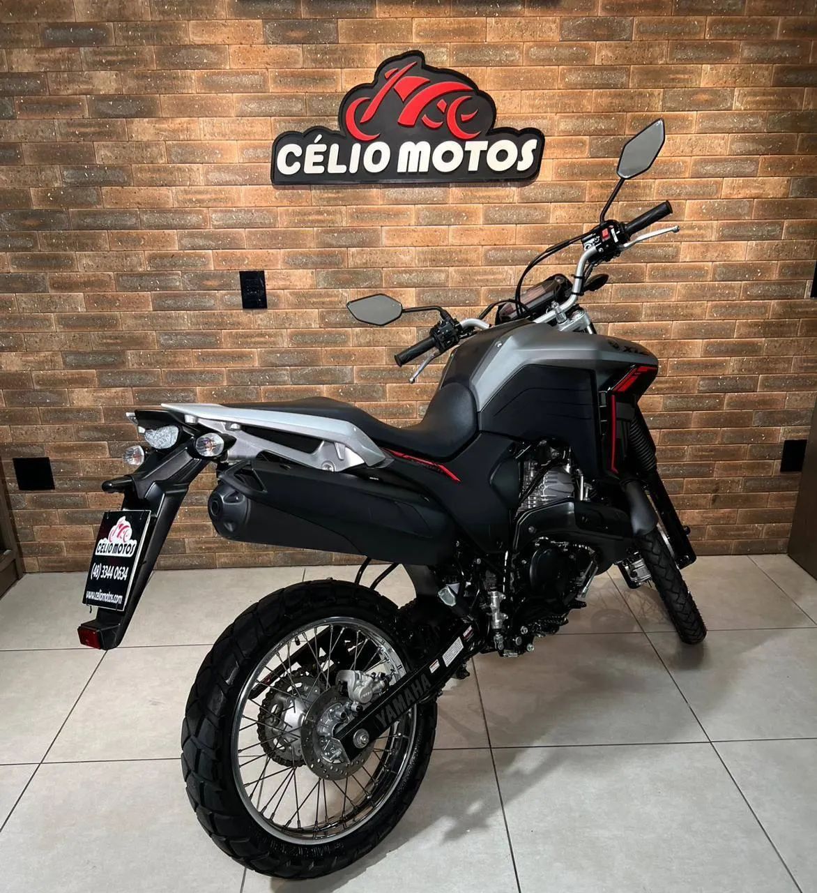 XTZ 250 LANDER CONNECTED CINZA 2025/2025 - Foto 3