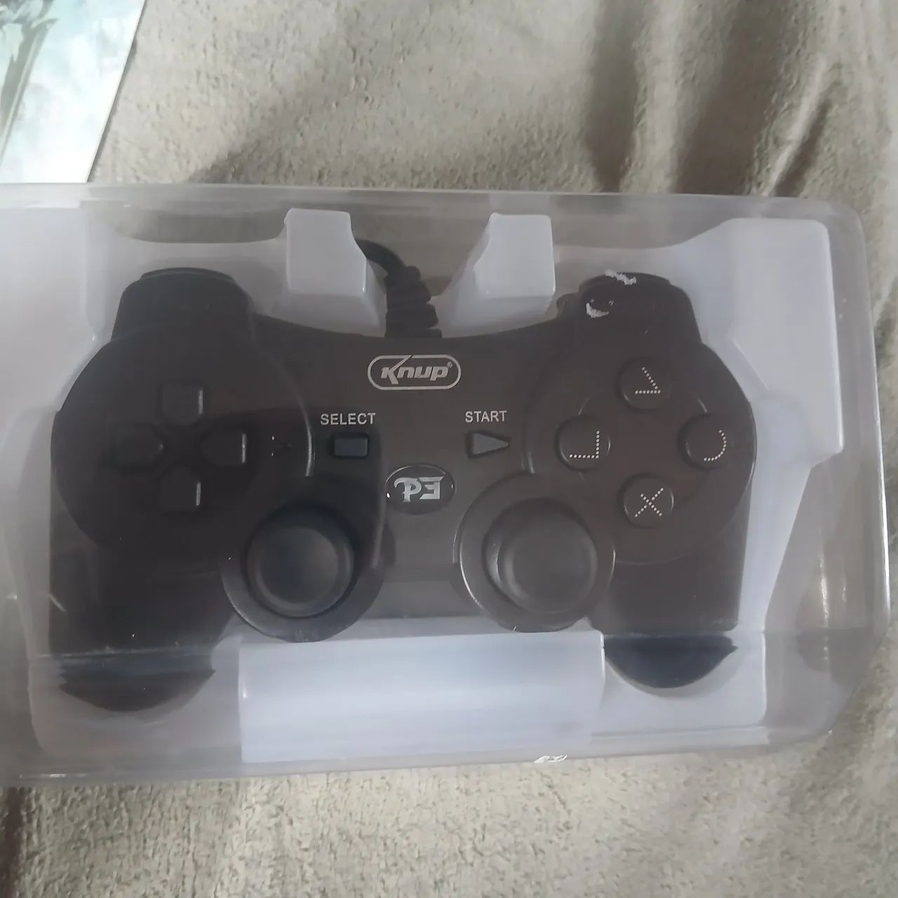 1 Controle com fio para PS3 e PC