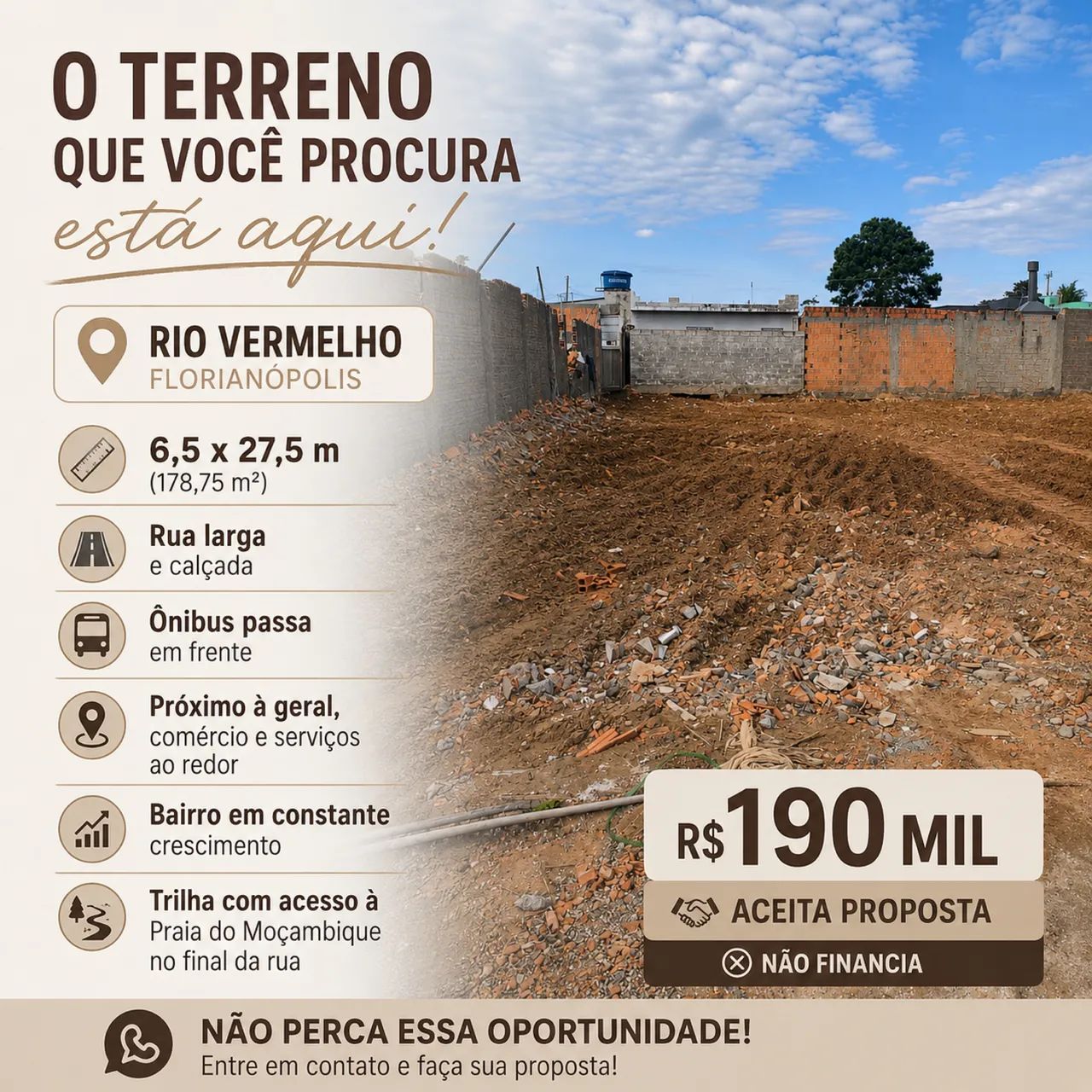 ?Terreno a venda - Rio Vermelho 