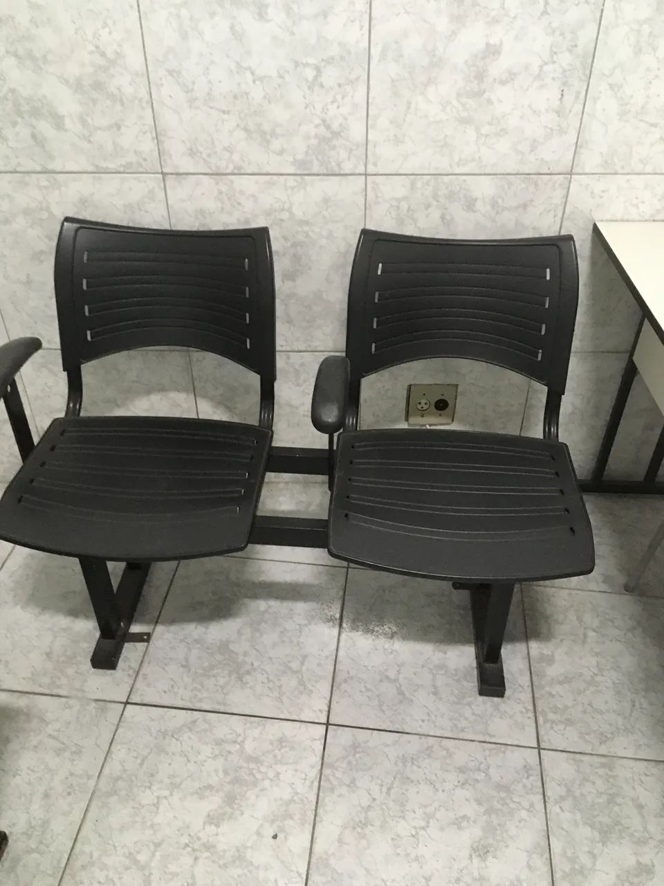 Cadeira Dupla para Recepção - Foto 2