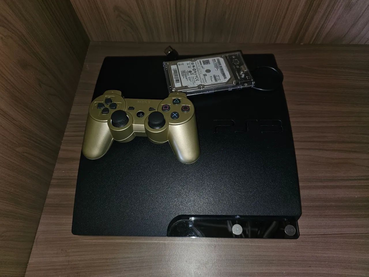 Ps3 Slim CFW + HD com jogos de sua escolha - Foto 2