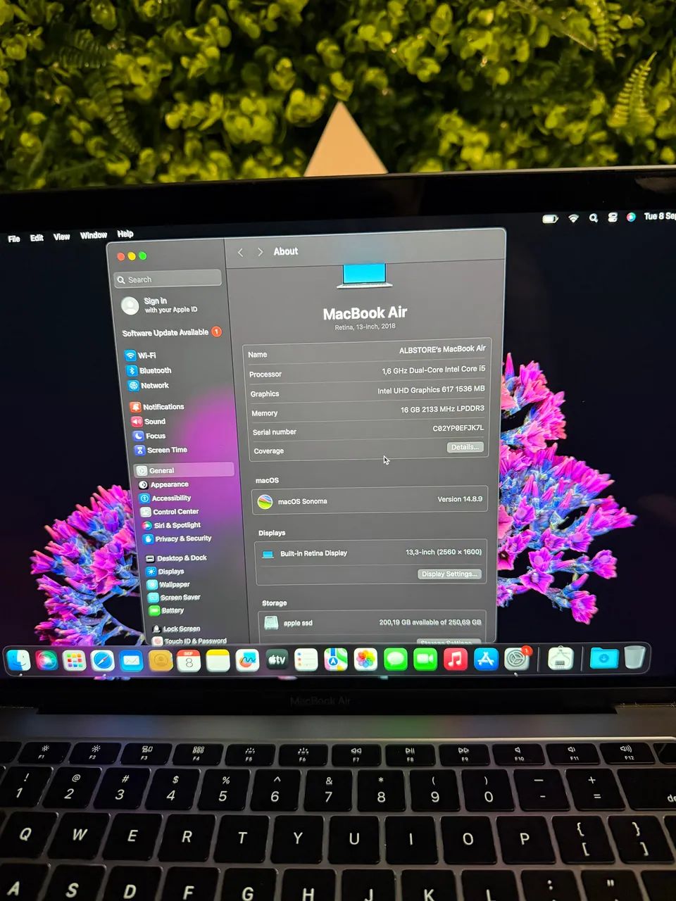 MACBOOK AIR A1932 16GB RAM 256 SSD COM CARREGADOR, LAUDO E ECOBAG | GARANTIA E NF - Foto 4
