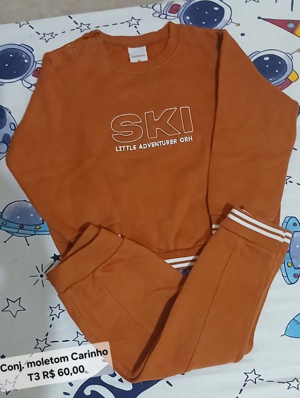 Conjunto Moletom Infantil T3