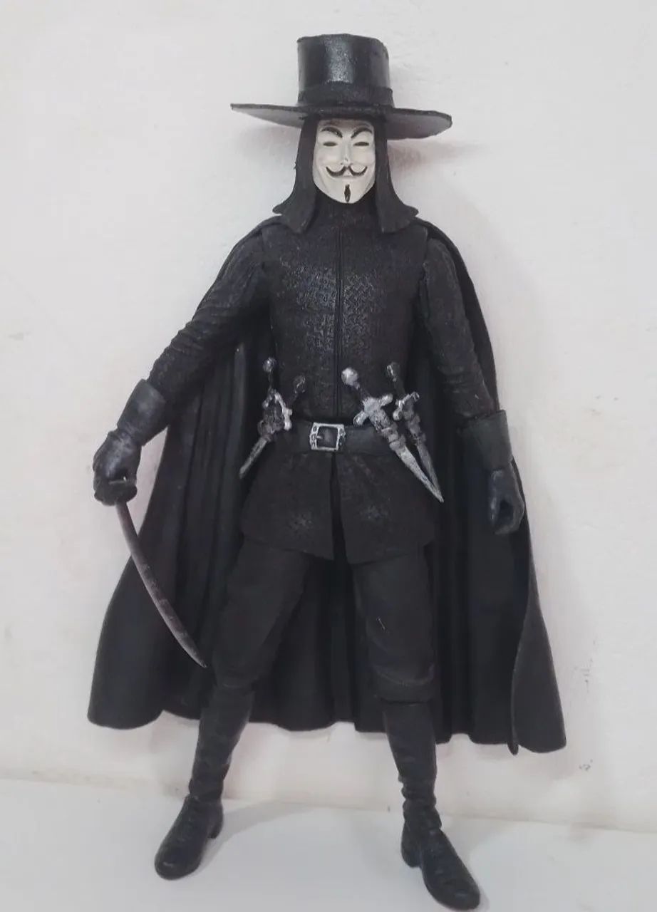 Action figure V de vingança neca 1/4