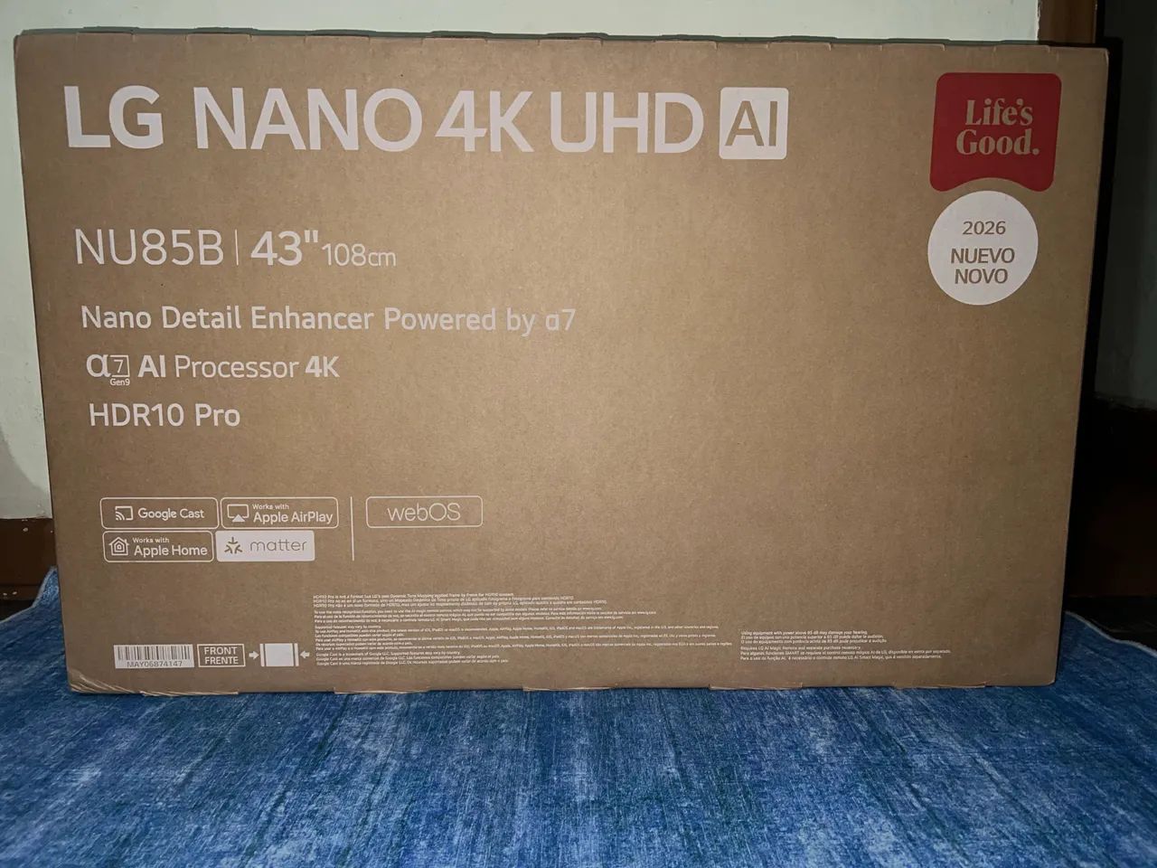 Tv LG smart 4K  43 polegadas novo lacrado  - Foto 2