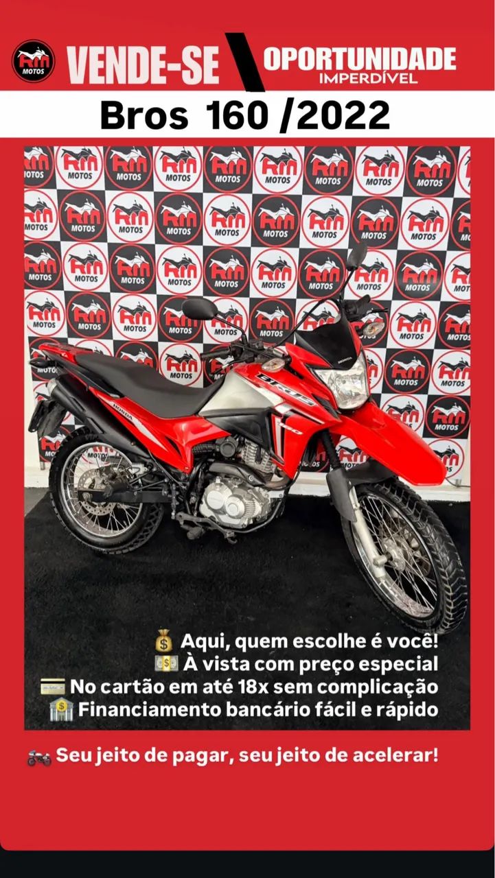 Honda bros 160/2022