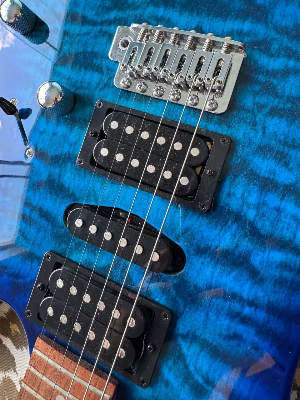 Guitarra com pedal