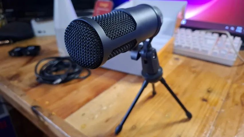MICROFONE STREAMER DE MESA - BRIGHT - Foto 5