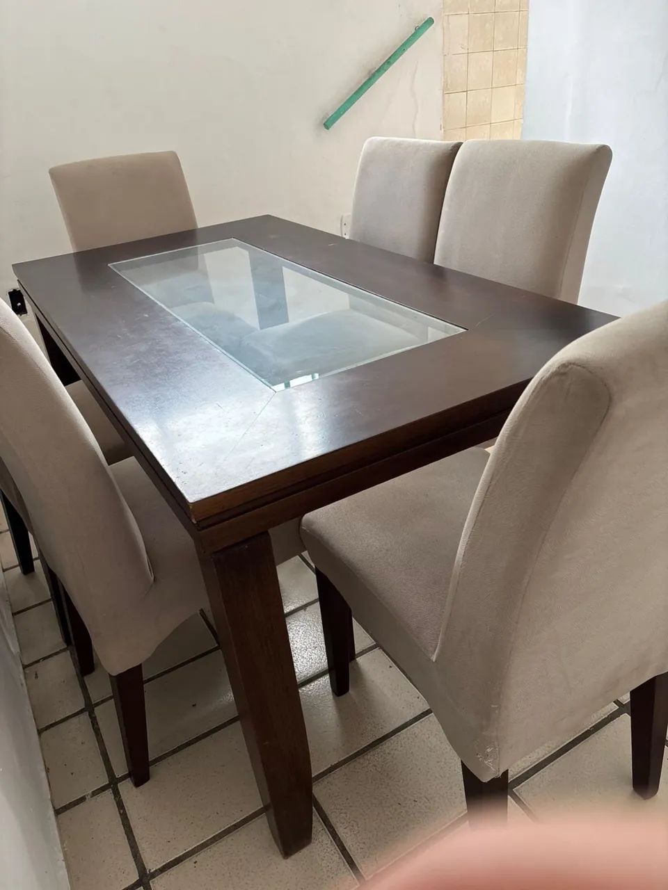 MESA COM 6 cadeiras  - Foto 5