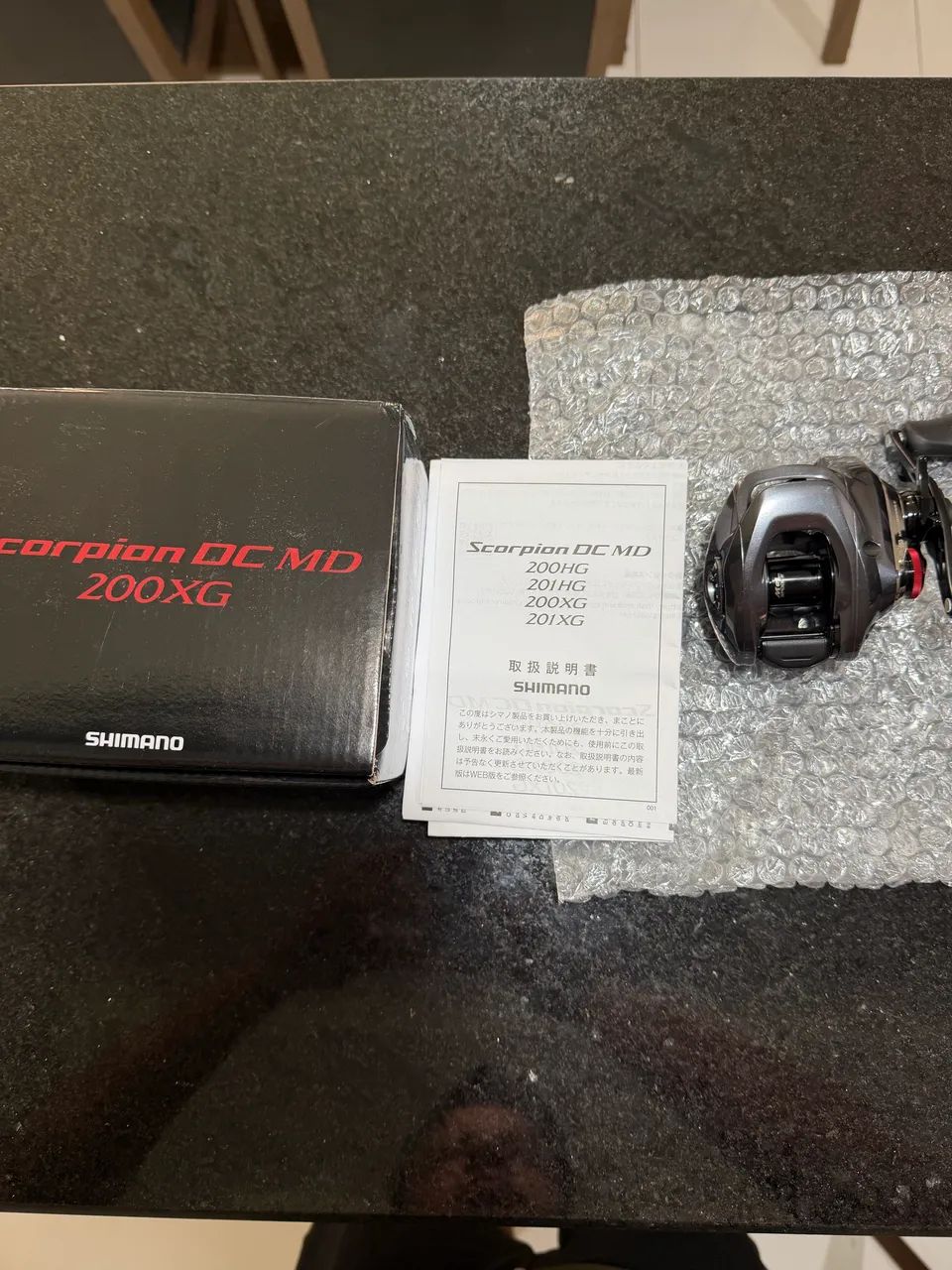 Carretilha Shimano SCORPION DC MD 200 XG 2026 - Foto 5