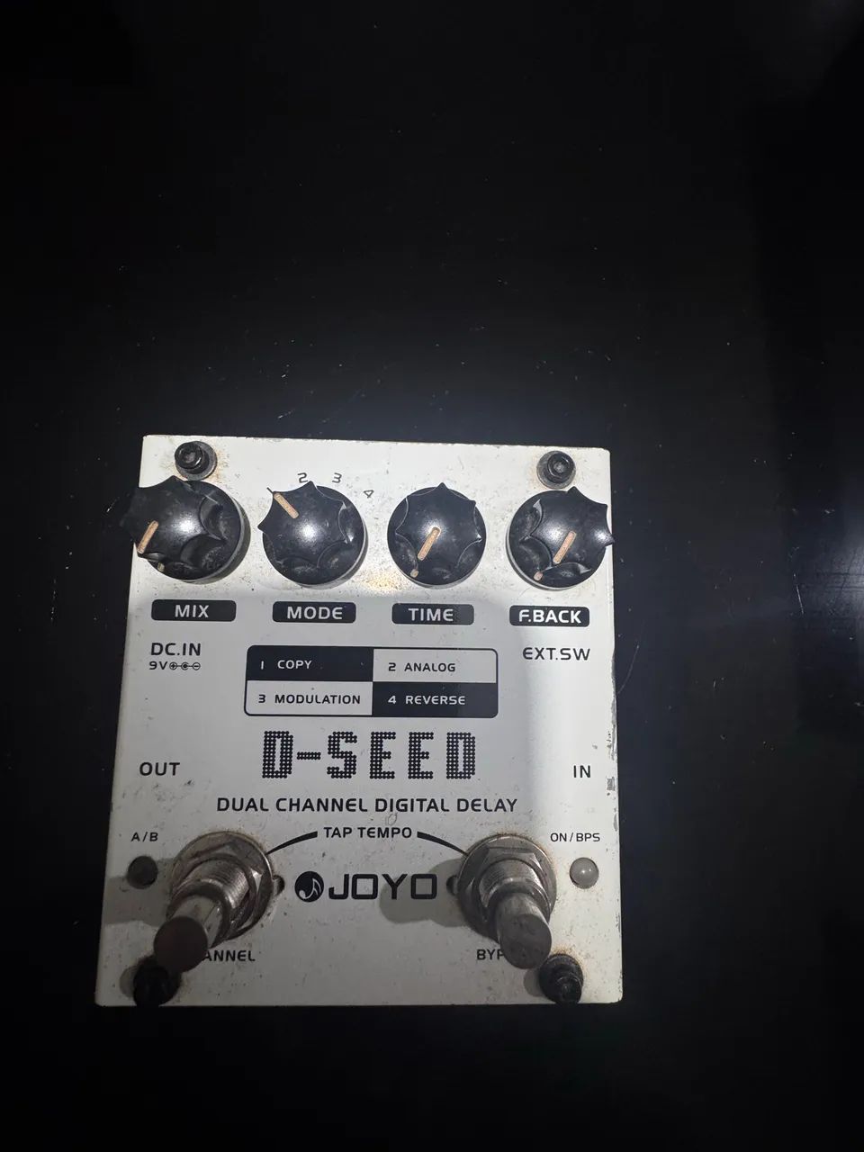 Pedal delay D-SEED e Drive PUSH BOX