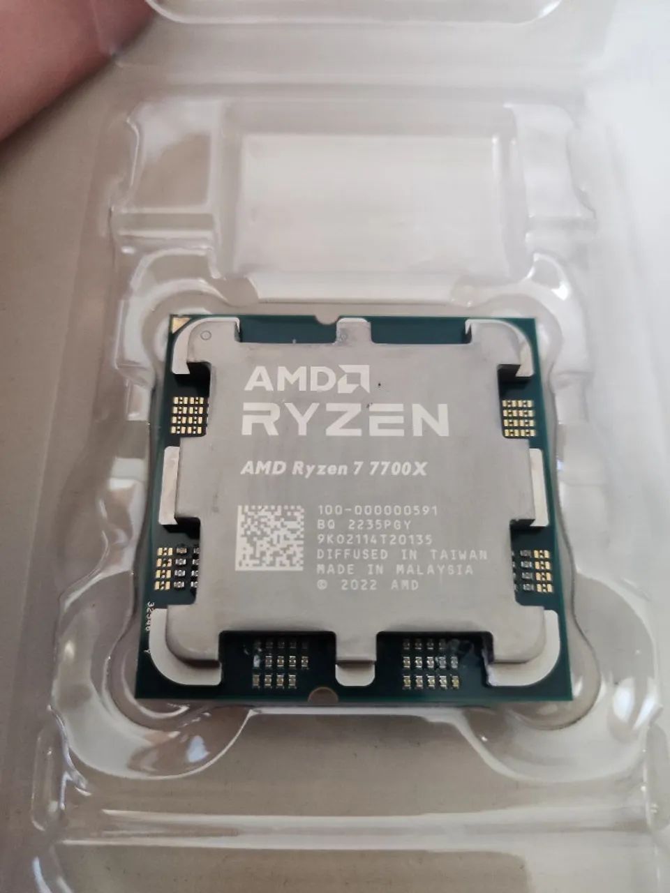 CPU Ryzen 7700x