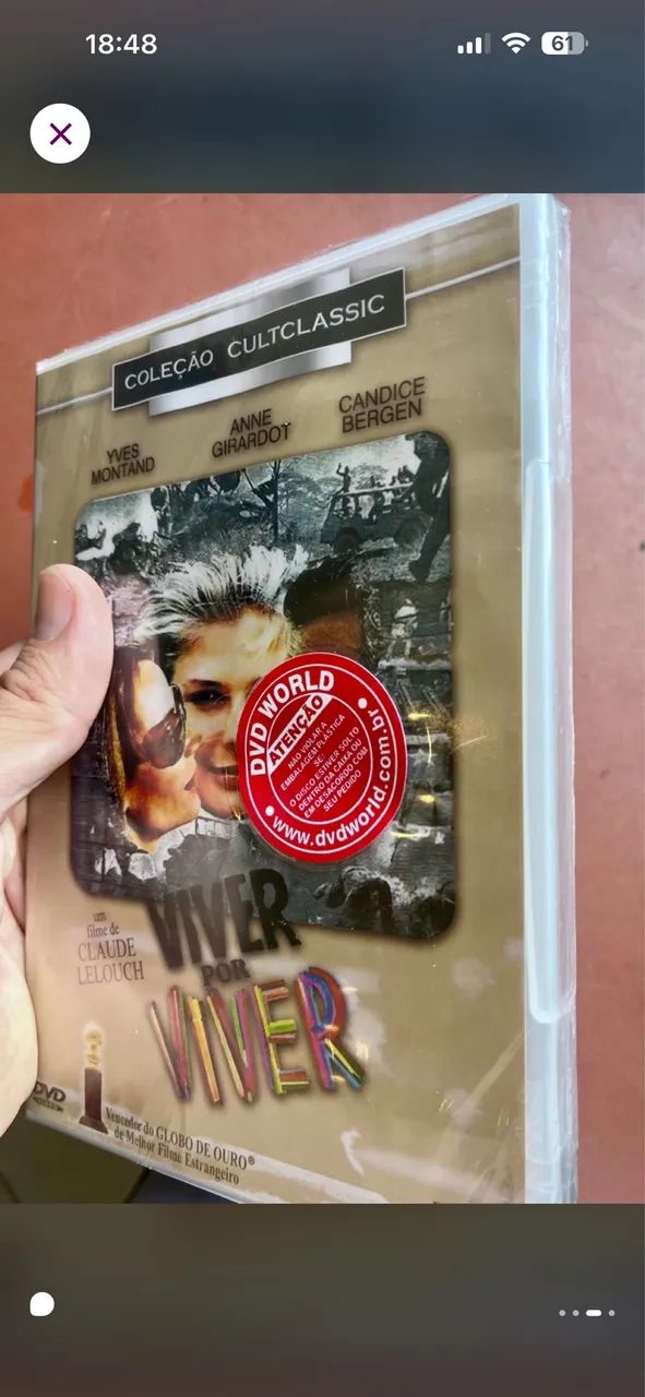 DVD cult Viver por Viver lacrado - Foto 3