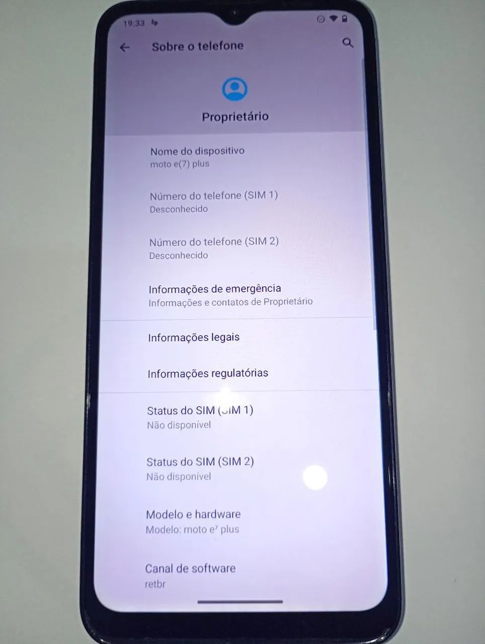 Moto E7 64 gigas aceito troca. - Foto 4