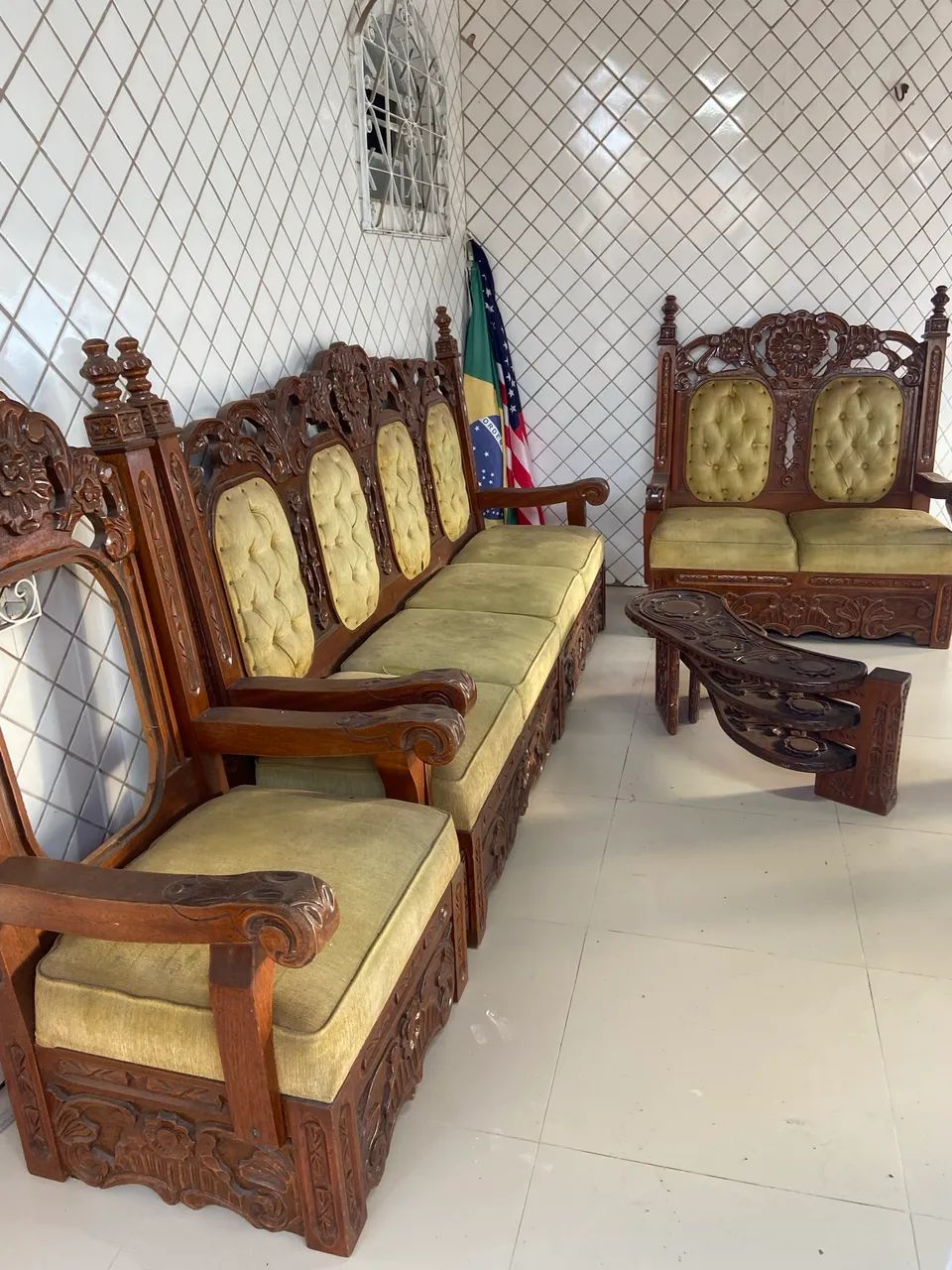 Vende-se sofá colonial  - Foto 3