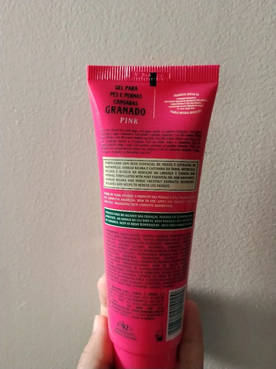 Gel para pernas e pés cansados GRANADO - Foto 2