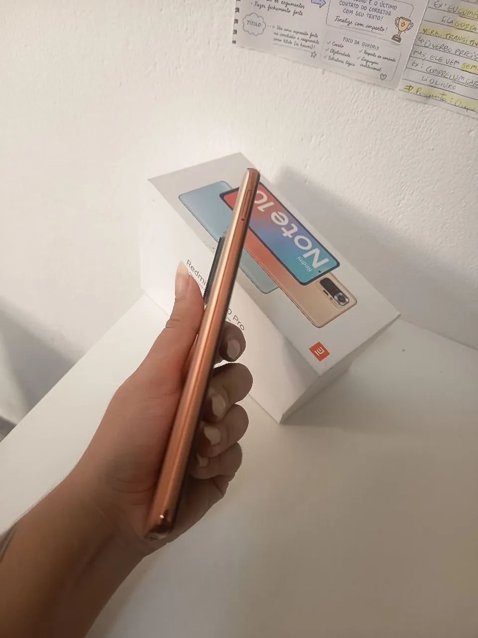 Redmi Note 10 PRO - 128gb - Com NFC - Dourado - Foto 3