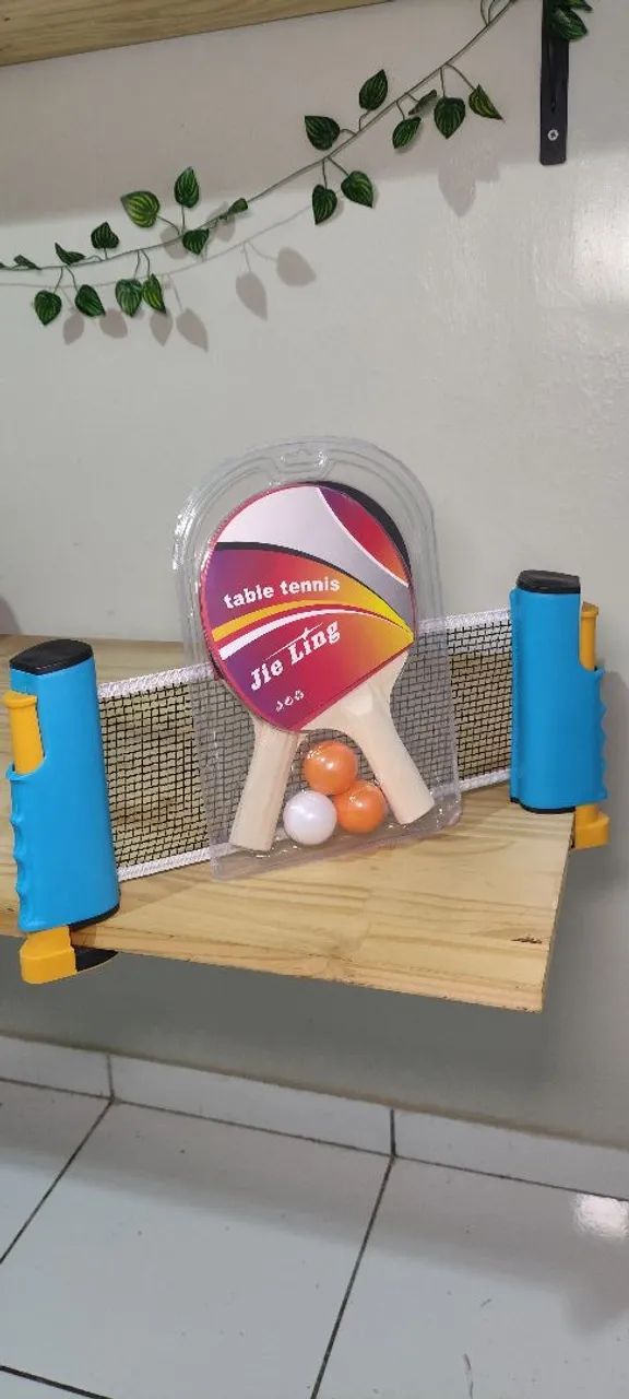 Kit Ping-Pong/Tênis de Mesa - Novo - Foto 3