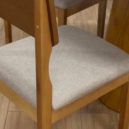 Mesa de Jantar Paris Circular 1.10×1.10 c/4 Cadeiras - Foto 4