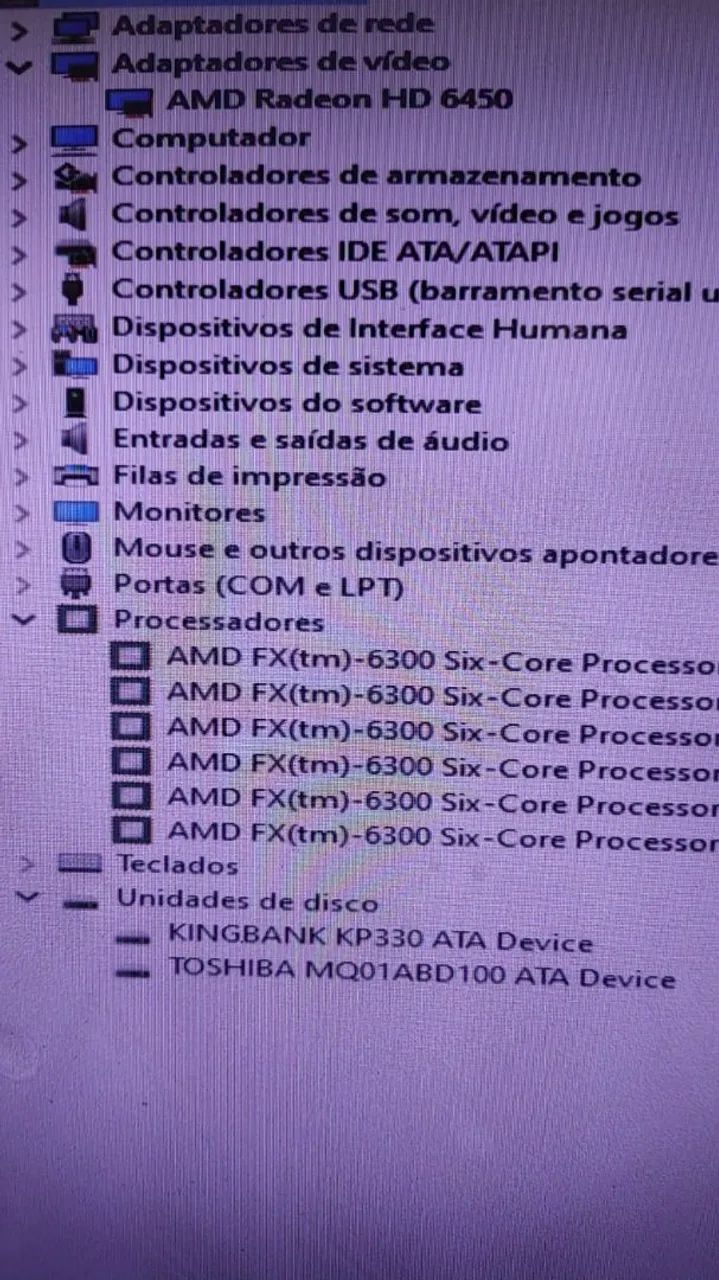 Pc FX 6300 com 12gb memória, ssd 120, hd 1tb e tela 24 polegadas. Parcelo no cartão  - Foto 4
