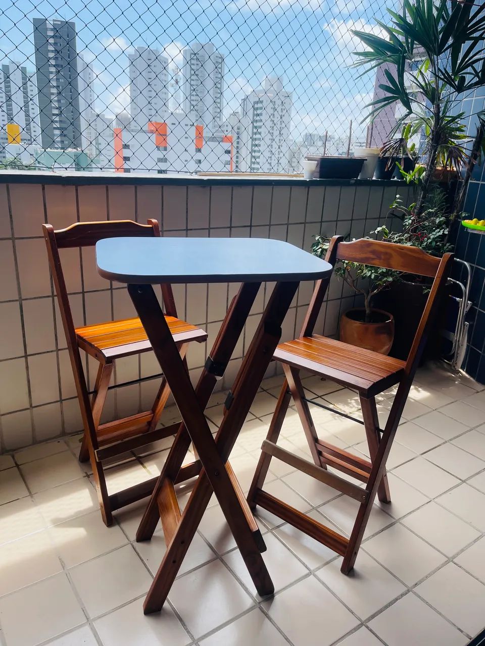 Conjunto de mesa bistrô 