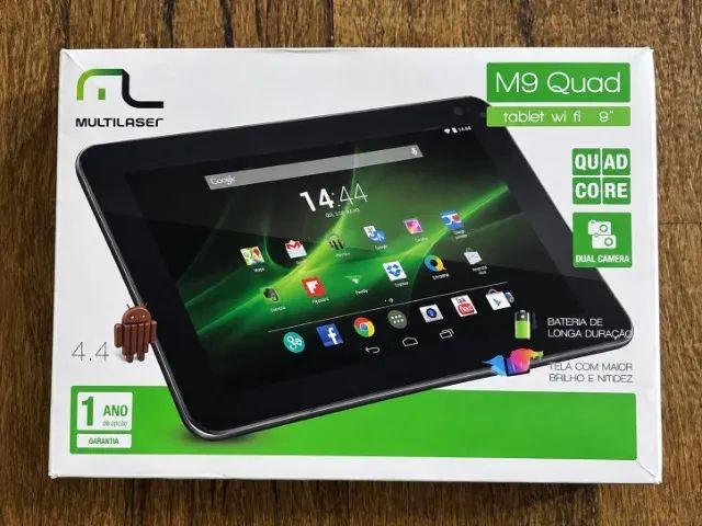 Tablet Multilaser M9 Quad 9? Wi-Fi Quad Core + Caixa