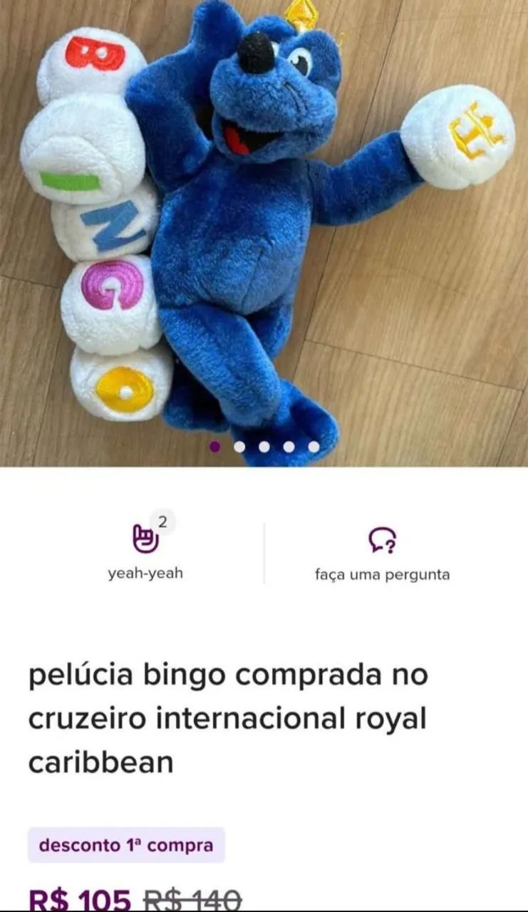 Pelúcia Bingo - Foto 5