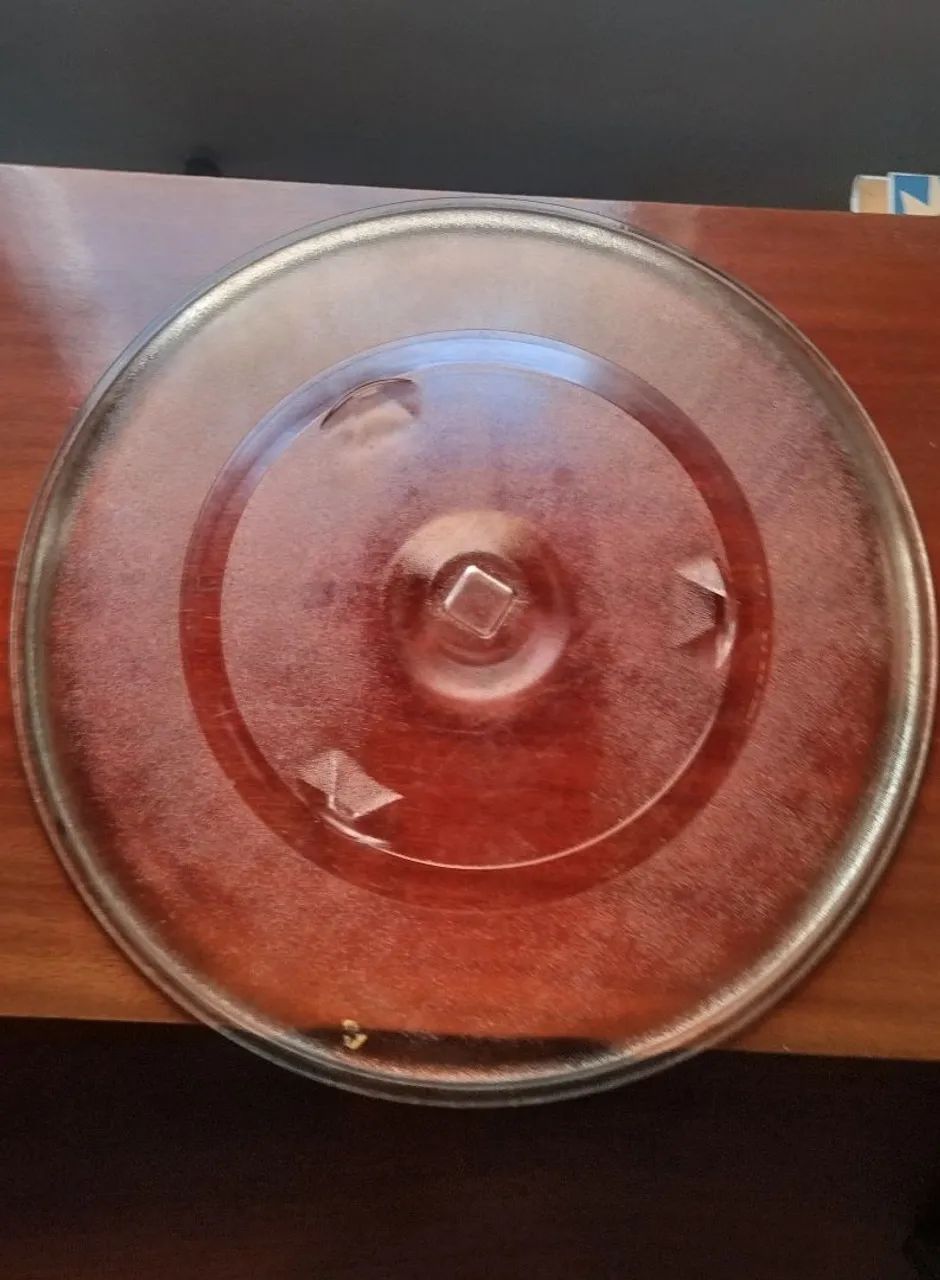 PRATO DE MICROONDAS 38cm CIRCUNFERÊNCIA  - Foto 2