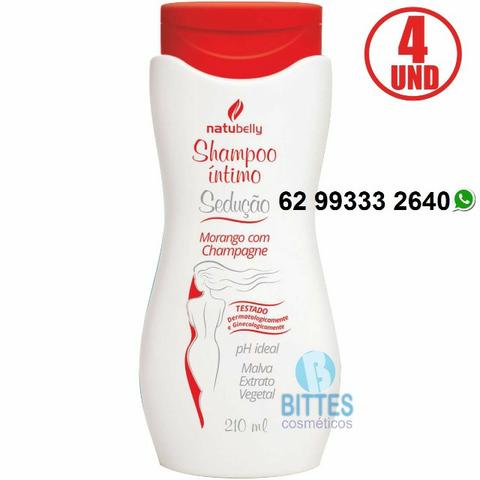 4 Shampoo Íntimo 210 g Natubelly