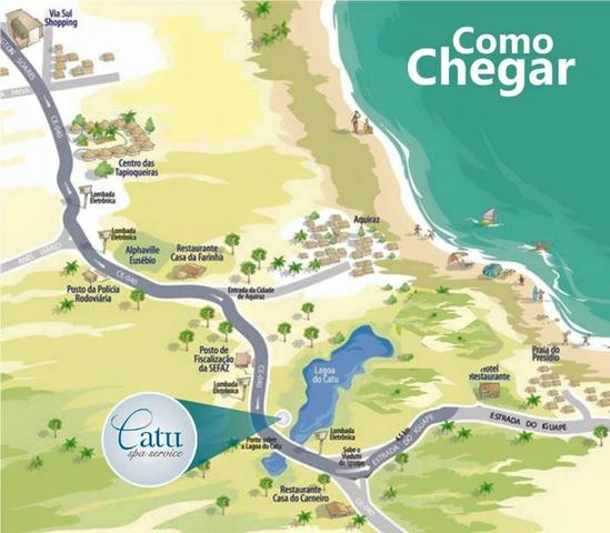 Próximo Porto das Dunas - Catu Lake Residence - Apto de 114m2, p/ oito pessoas - Foto 20