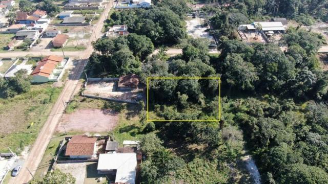 Terreno à venda, 544 m² por r$ 8.000 - praia das palmeiras - itapoá/sc