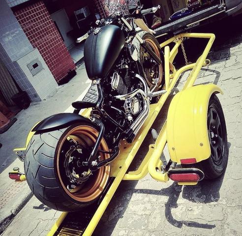 Reboque retrátil para motos!