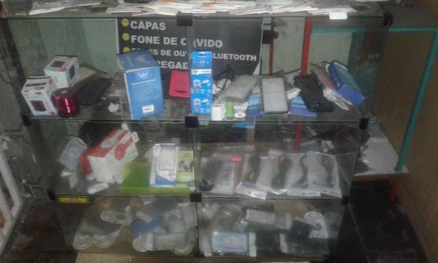 Vitrine de vidro $150