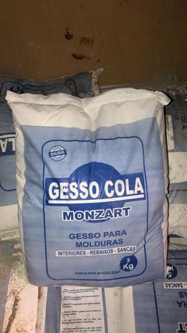 Gesso cola 10,00 leia!