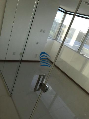 Sala comercial à venda no salvador shopping business! toda no porcelanato, teto rebaixado, - Foto 7
