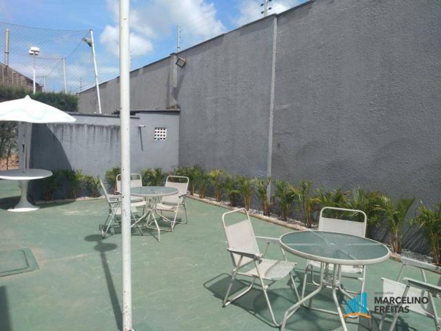 Apartamento com 2 dormitórios para alugar, 52 m² por r$ 1.109/mês - álvaro weyne - fortale - Foto 7