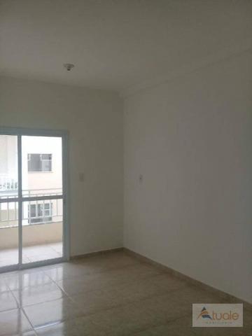 Apartamento com 2 dormitórios à venda, 59 m² - jardim santa rita i - nova odessa/sp - Foto 2