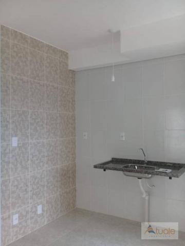 Apartamento com 2 dormitórios à venda, 59 m² - jardim santa rita i - nova odessa/sp - Foto 3