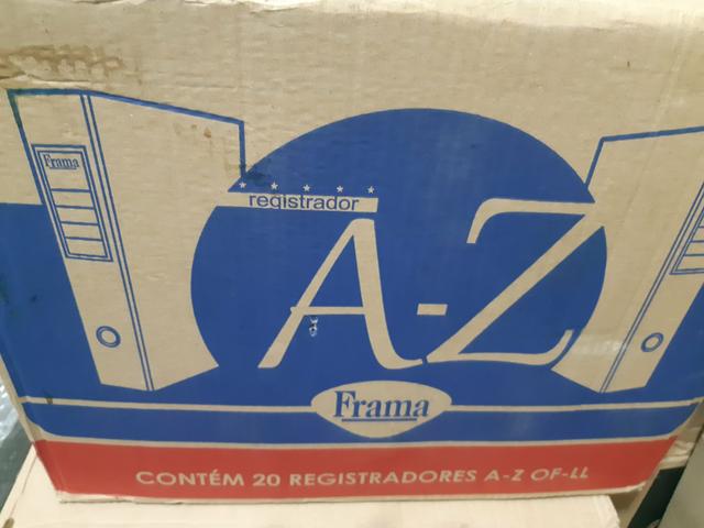 Pasta fichário.de A a Z 50 unidades - Foto 2