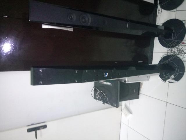 4Torres e 1 caixa central e o Subwoofer do home Theater sony Bdv-e6100 - Foto 3