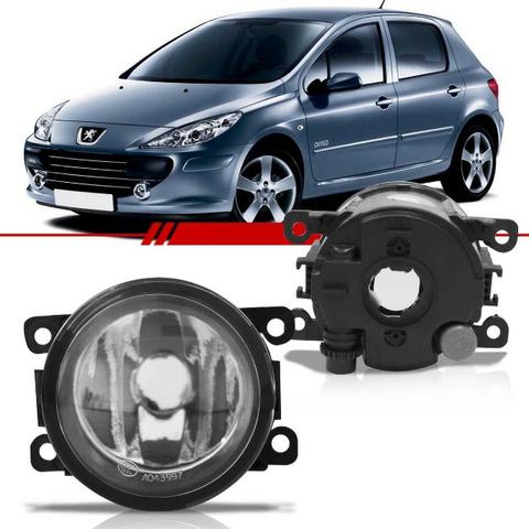 Par Faróis de Milha Peugeot 207 208 307 2012 À 2016 Auxiliar Neblina Vidro