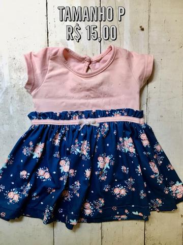 Vestidos (veste 3 a 9m em média)