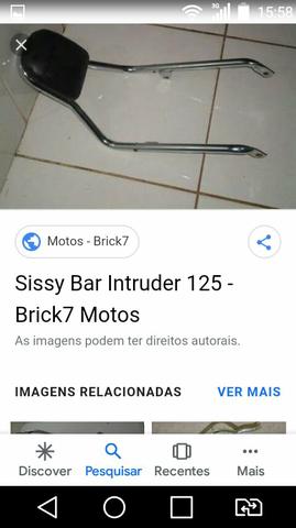 Vendo acessórios da intruder 125 - Foto 4