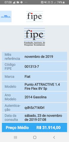 Punto 2014 flex 1.4 atractive novo - Foto 12