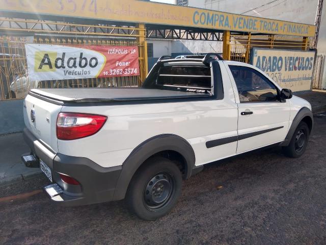 Strada Working 1.4 Ano 2015 Completa+Air bag+ABS+Camera de ré - Foto 3