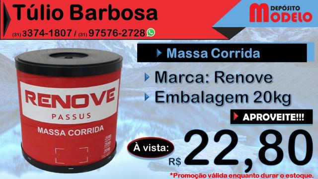 Massa Corrida 20kg #MuitoBarato - Foto 2