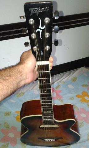 Vendo ou troco violão Tagima Dallas - Foto 4