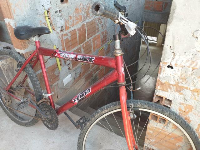 Vende-se bicicleta com marcha usada! VALOR NEGOCIÁVEL