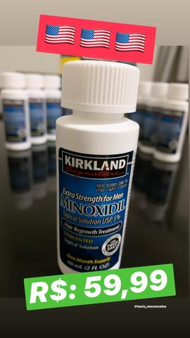 Minoxidil kirkland original poucas unidades